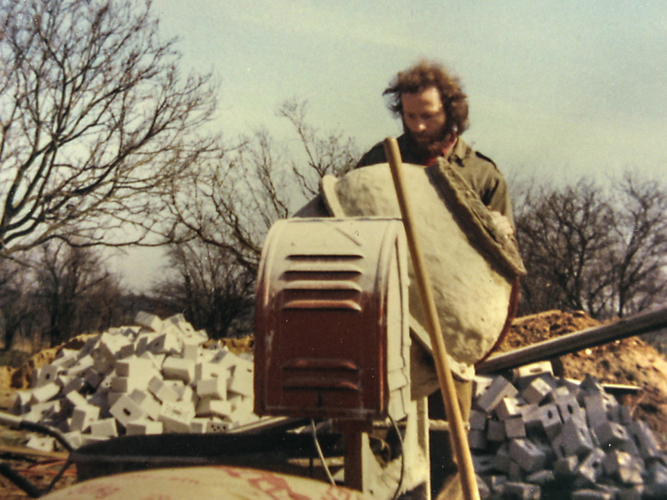 Bauarbeiten in Vordorf - 1976