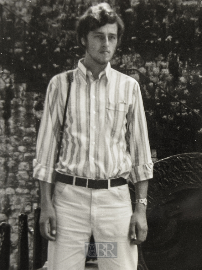 Hans-Jörg in England - 1972