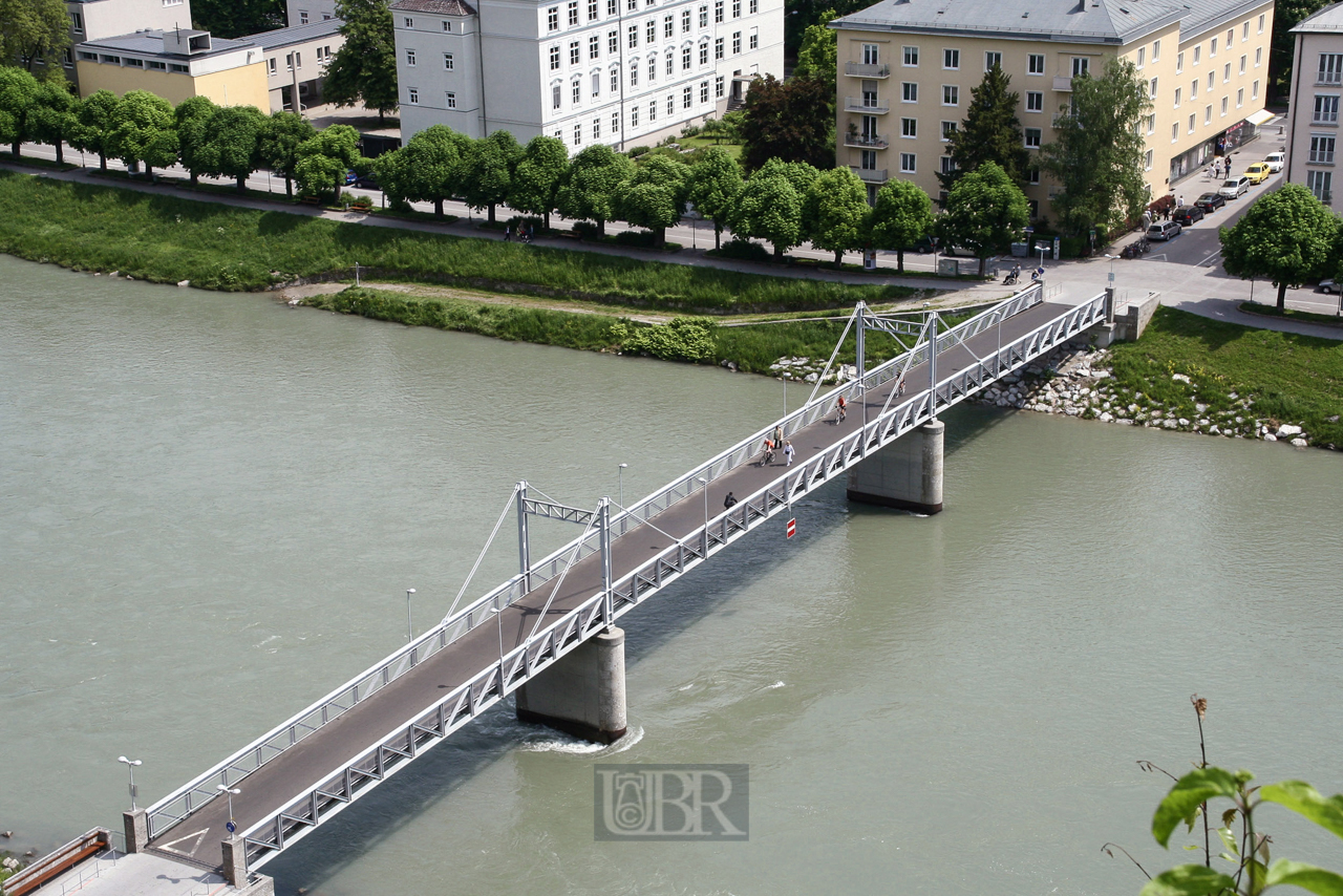 Salzburg - Stadt mit vielen Brücken