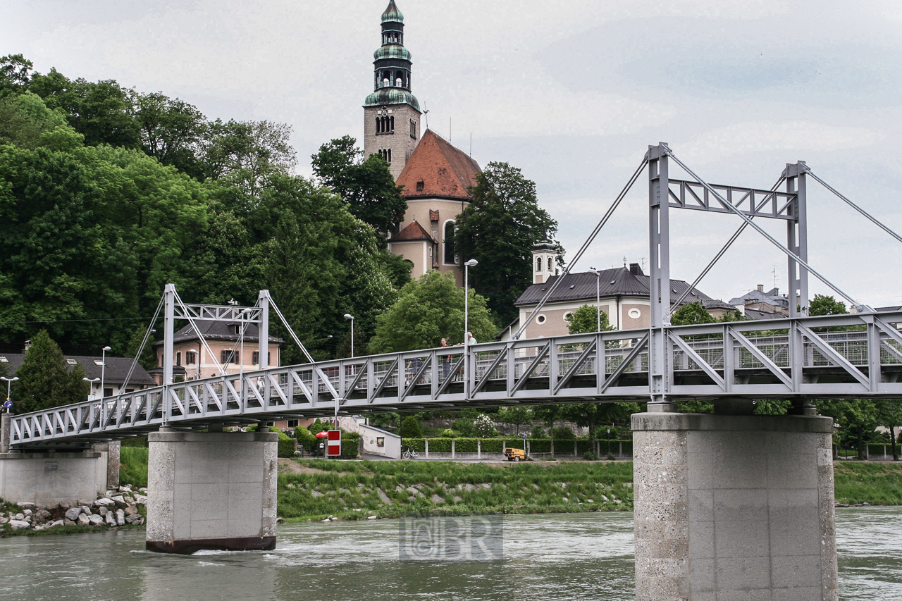 Salzburg - Stadt mit vielen Brücken