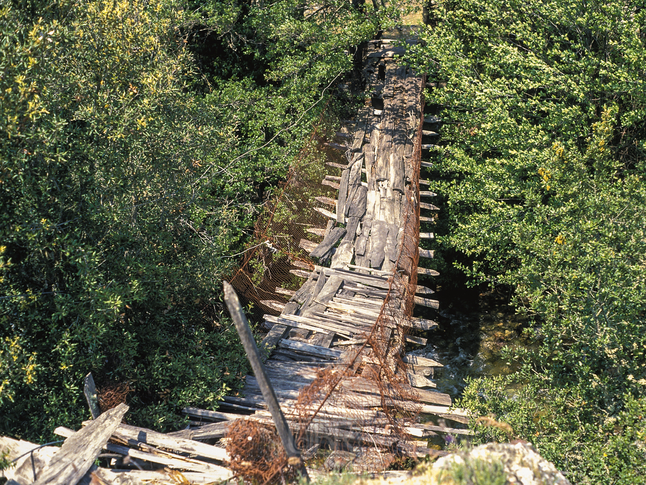 Wer die Brücke bewältigt, vergisst, wo sie liegt