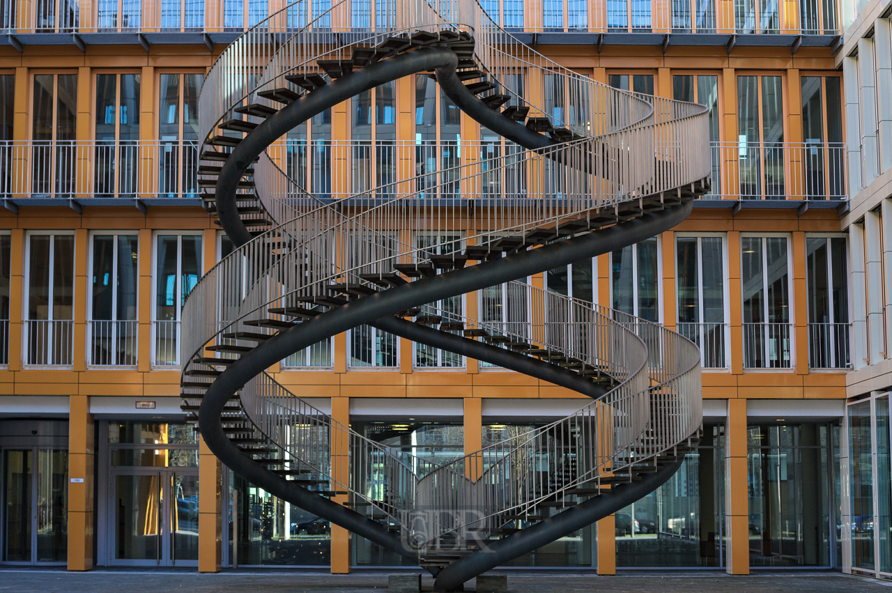 Kunst mit Treppe - München