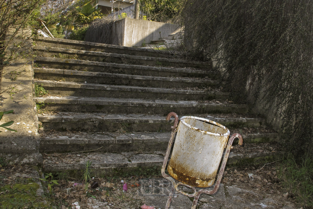 Alte Steintreppen - mit 'Gebrauchsspuren'