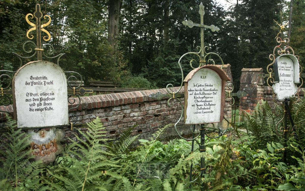 Friedhof des ehemaligen Walddorfes Oberberghausen