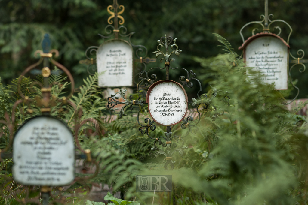 Friedhof des ehemaligen Walddorfes Oberberghausen