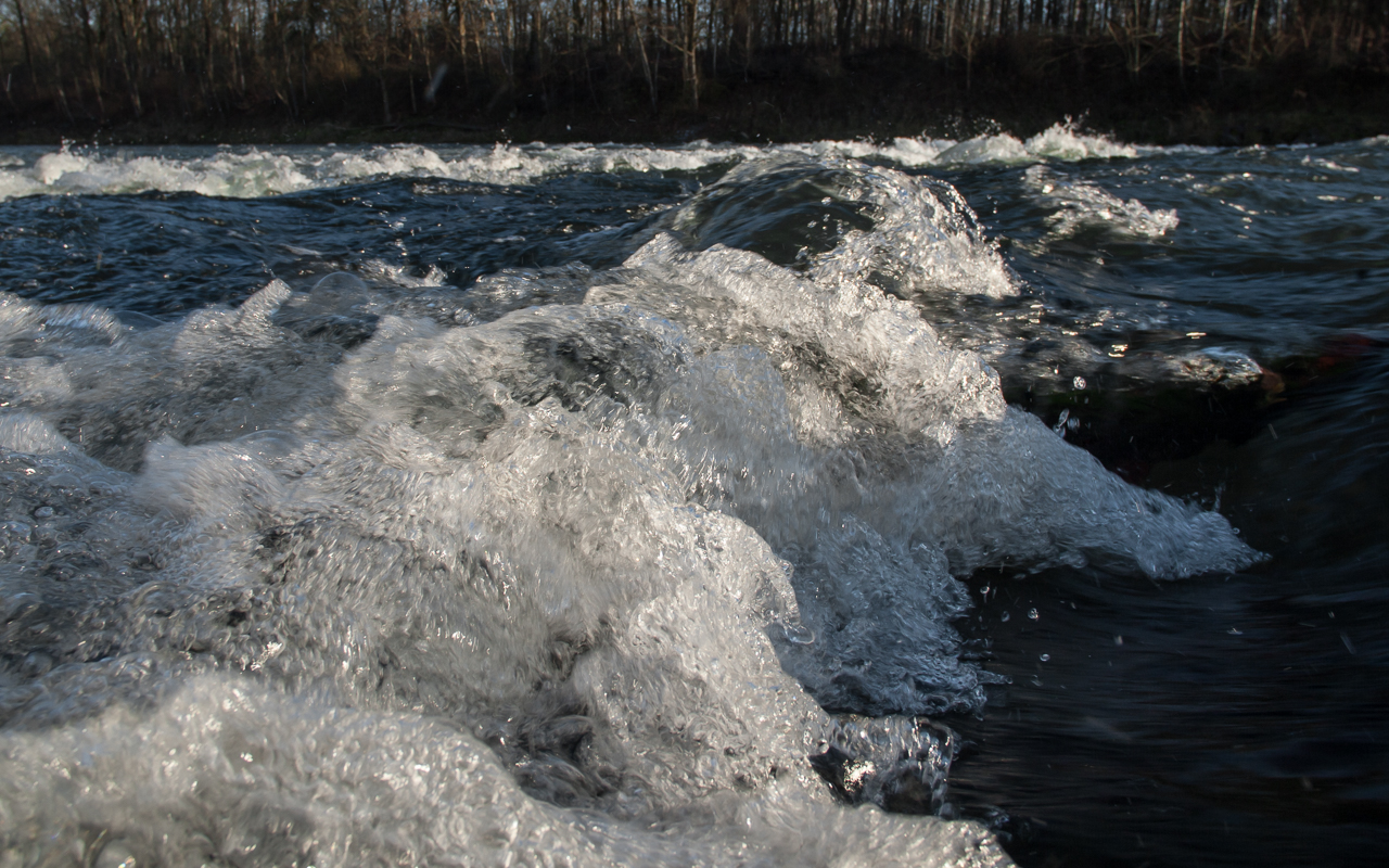 Die Isar schäumt auch 2018 wieder