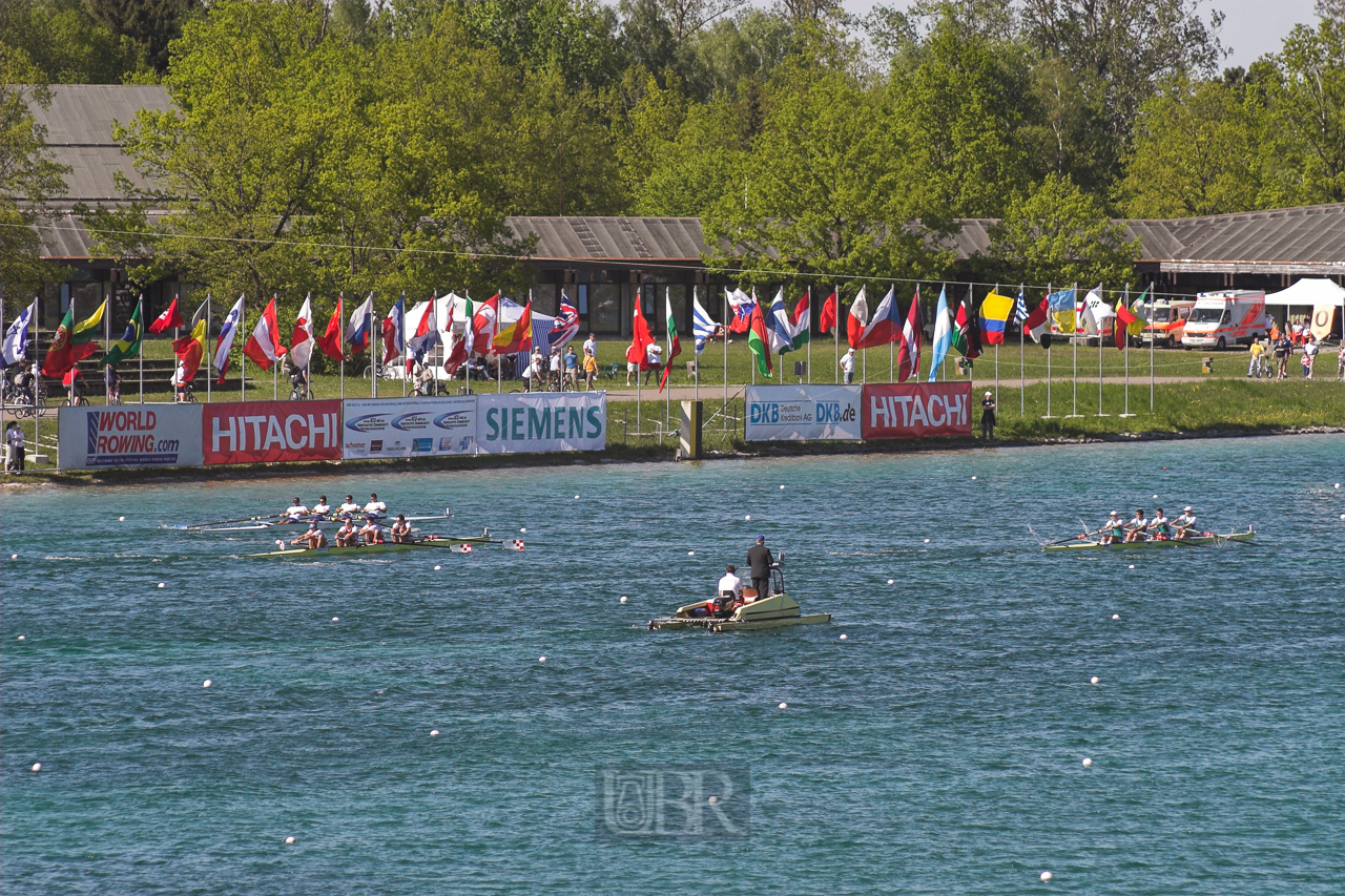 Ruderregatta in München-Karlsfeld