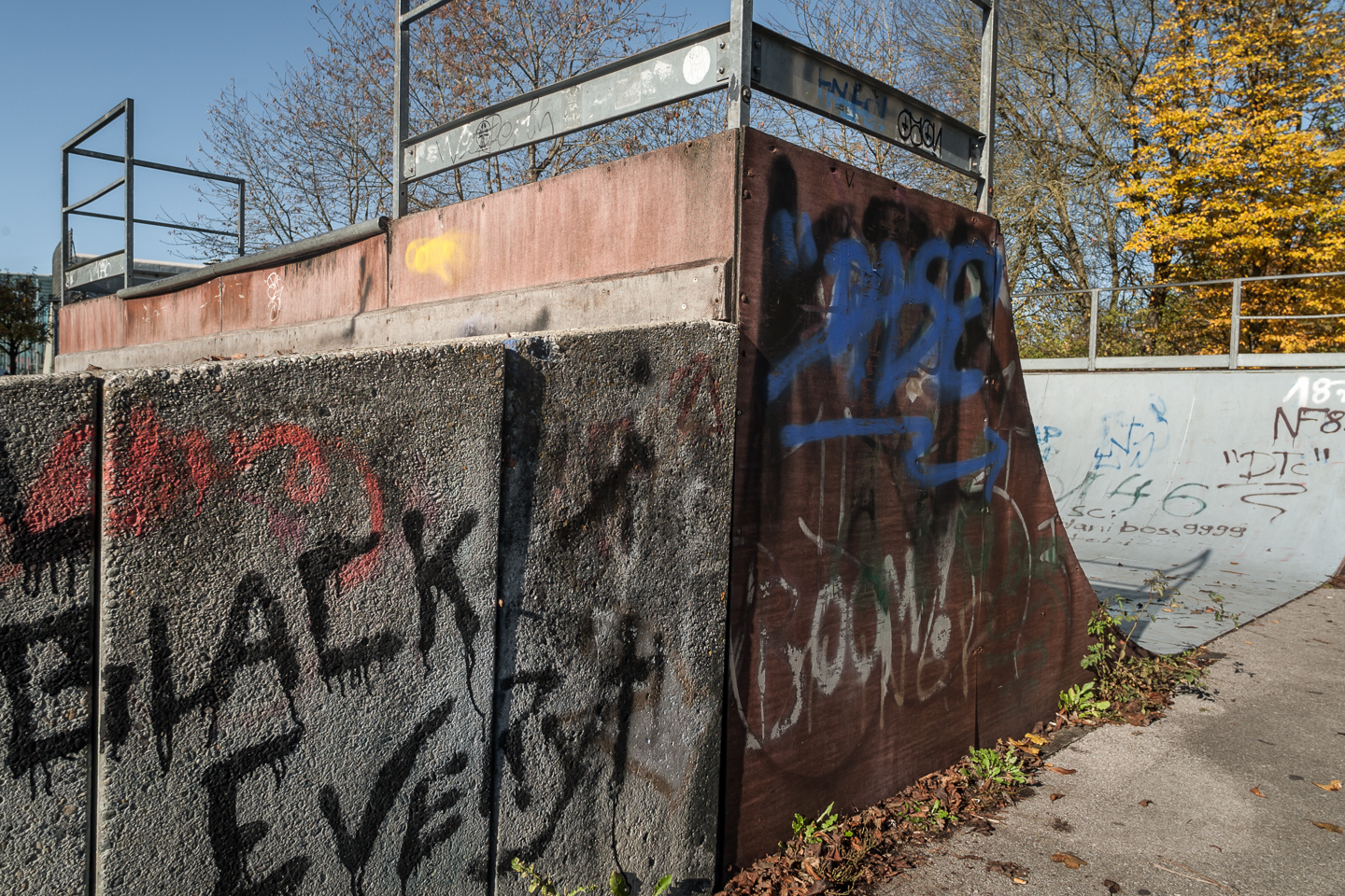 Rollerskating erlaubt