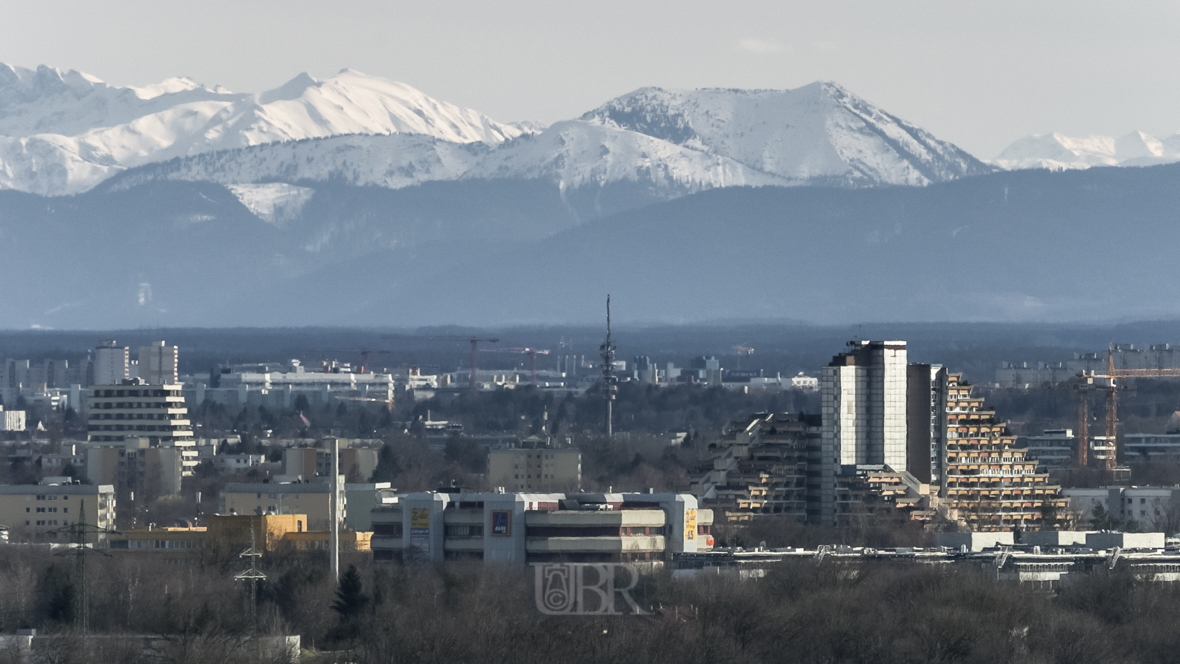 Die Berge zum Greifen nah - nur 80 km entfernt