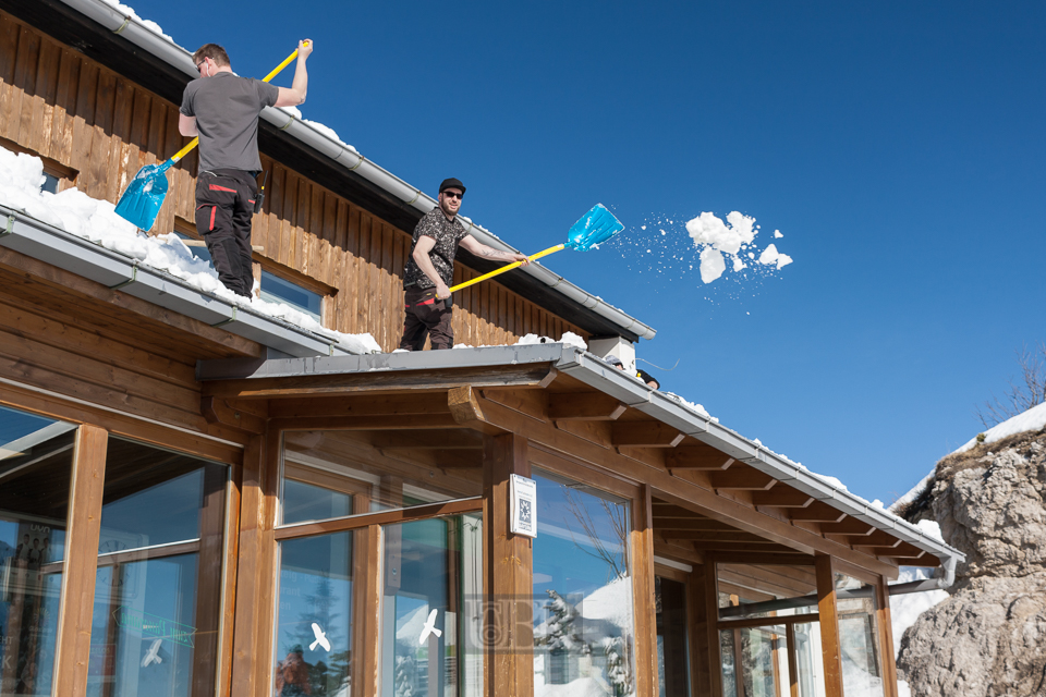 Bergstation der Tegelbergbahn bei Füssen