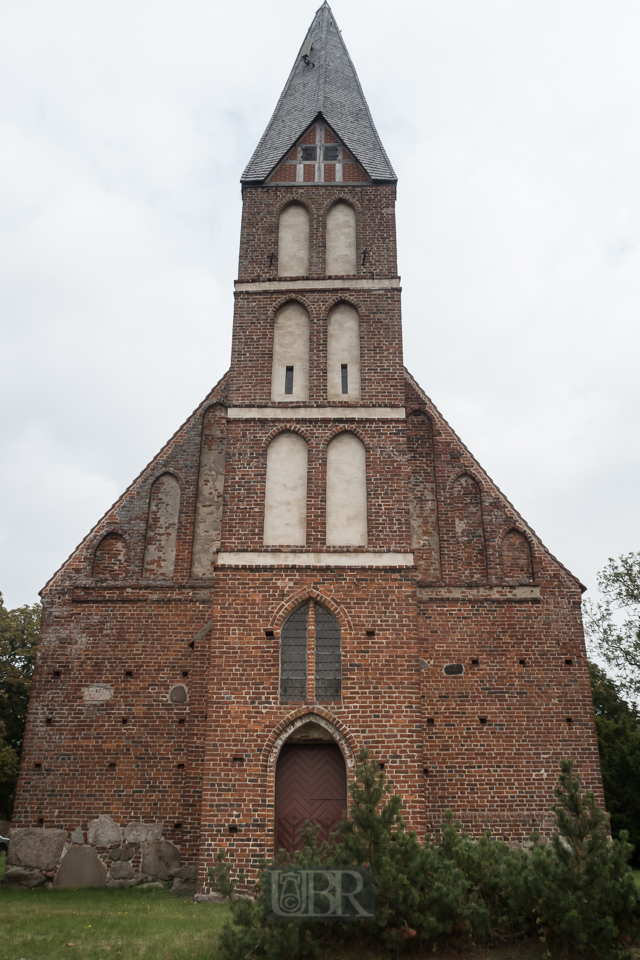 Backstein-Kirchen in Zirkow und Bobbin - St Johannis und St. Pauli