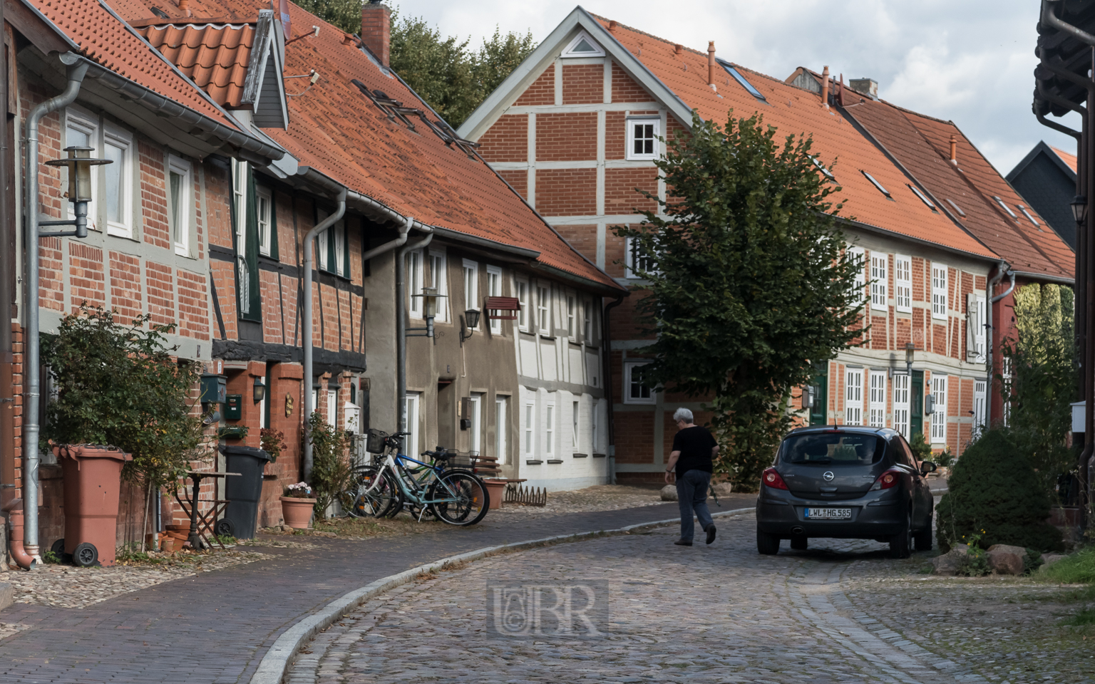 Rückfahrt über Boizenburg in Mecklenburg-Vorpommern