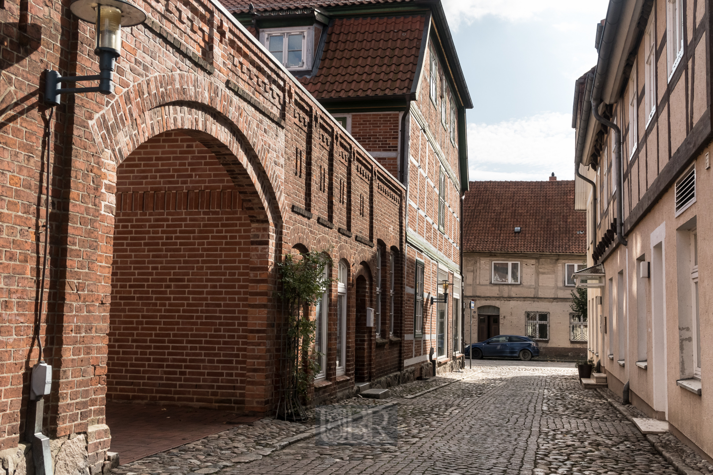 Rückfahrt über Boizenburg in Mecklenburg-Vorpommern