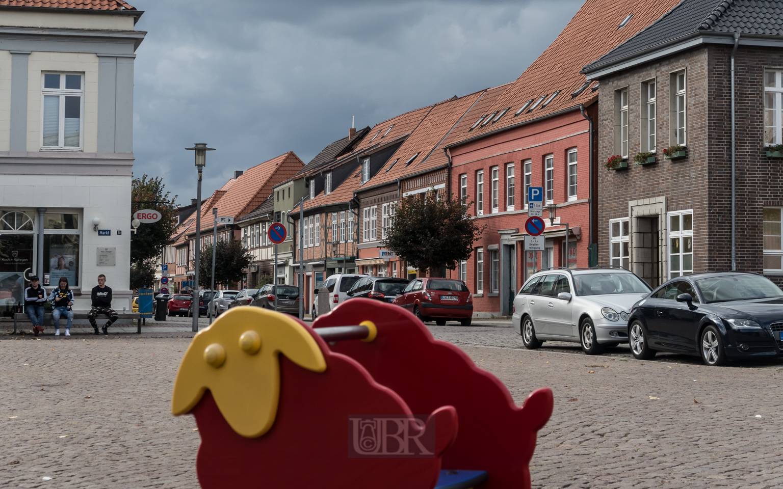 Rückfahrt über Boizenburg in Mecklenburg-Vorpommern