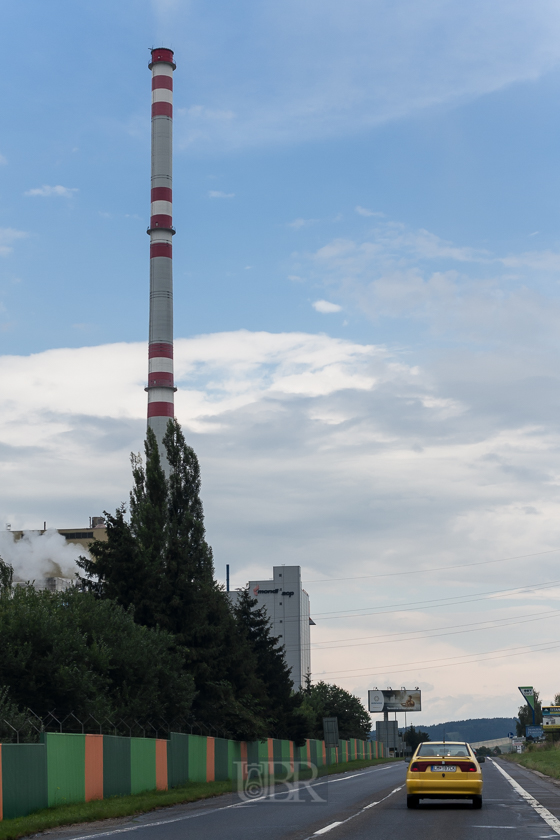 Angekommen in der Slowakei - auch hier ist der Himmel blau