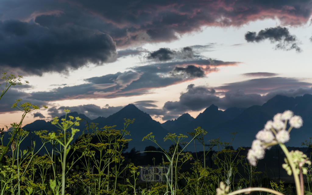 Die Hohe Tatra schwingt sich hinauf bis auf 2600m - das musste festgehalten werden