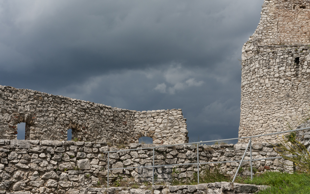 Spissky Hrad - die 'Zipser Burg' ist ein gern besuchter Anzihungspunkt der Gegend - mit weit reichender Aussicht