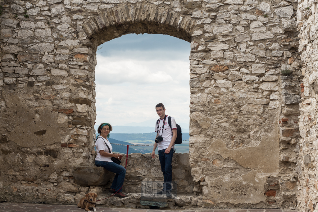 Spissky Hrad - die 'Zipser Burg' ist ein gern besuchter Anzihungspunkt der Gegend - mit weit reichender Aussicht