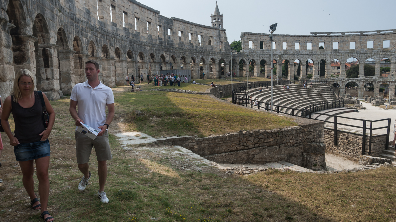 Die Arena von Pula - Nr. 4 in der Antiken Welt