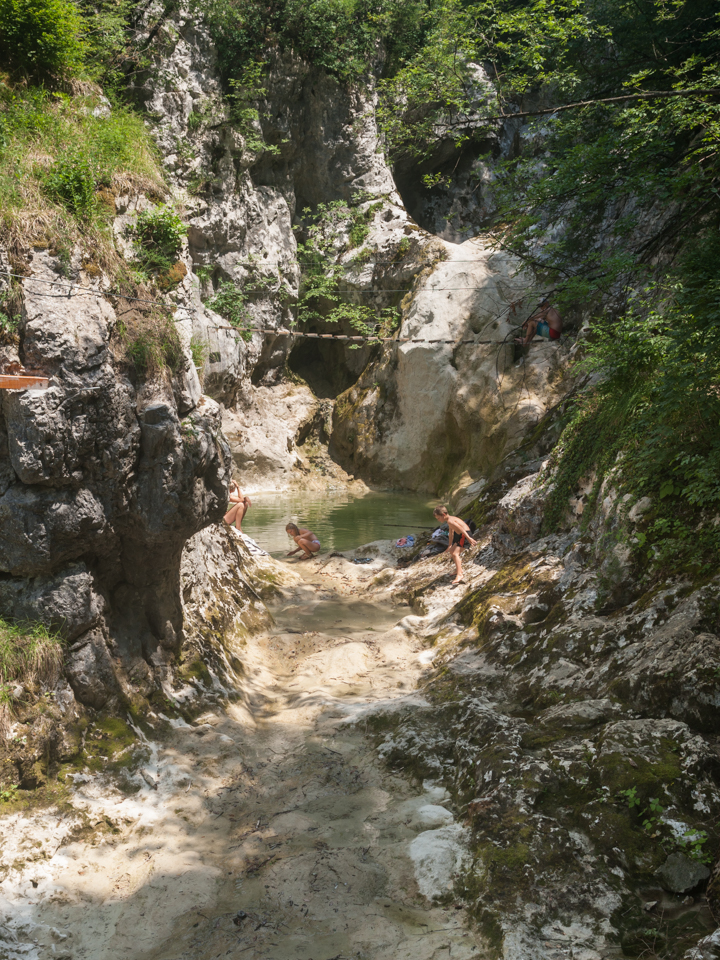 Ein Spaziergang in der 'Draga-Schlucht' bei Buzet