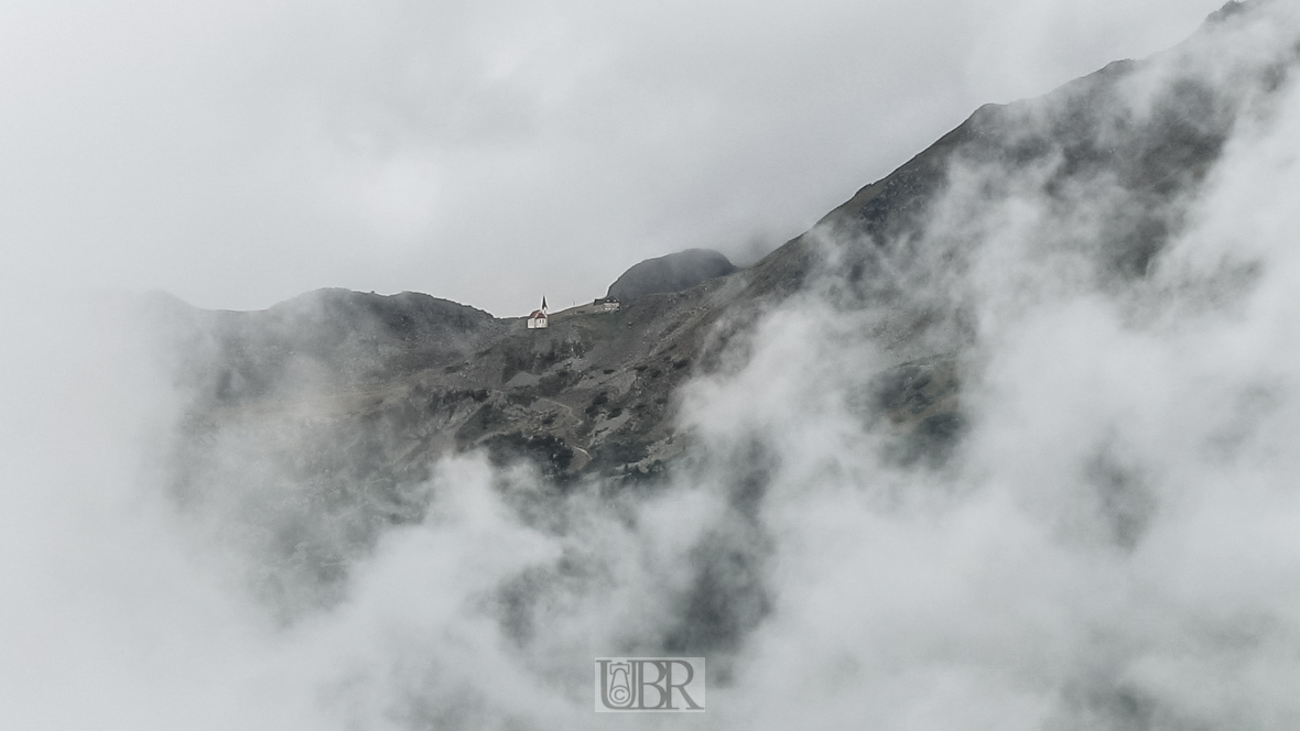 Berge rund um das Eisacktal - in Wolken