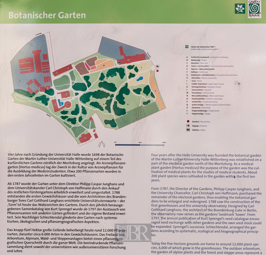 Der Botanische Garten der Uni