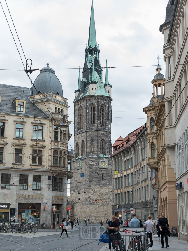 Der Rote Turm auf dem Marktplatz