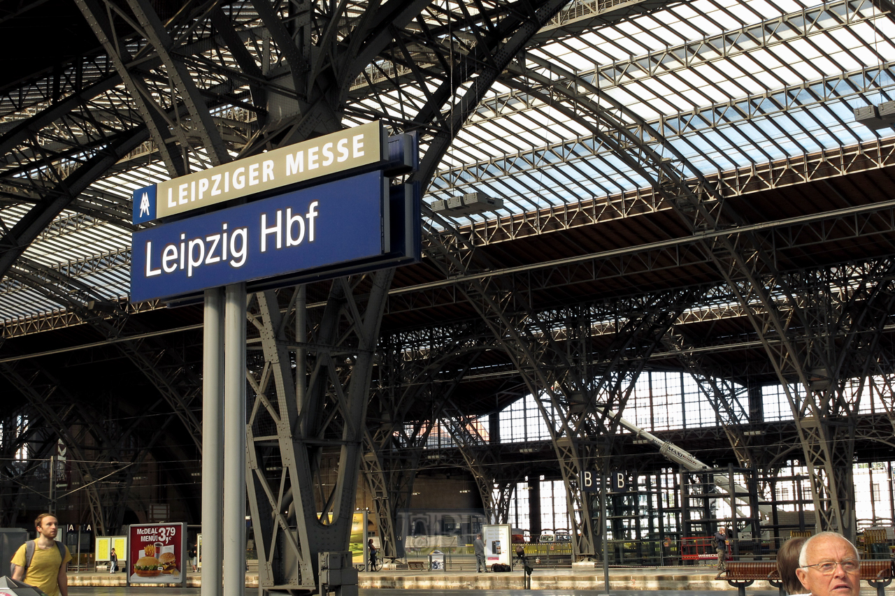 Hauptbahnhof Leipzig - immer noch einer der größten