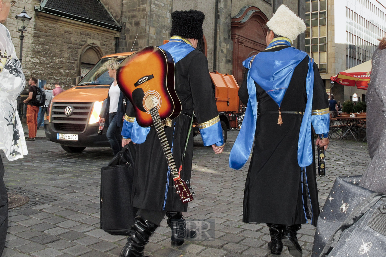 Musiker nach der Arbeit