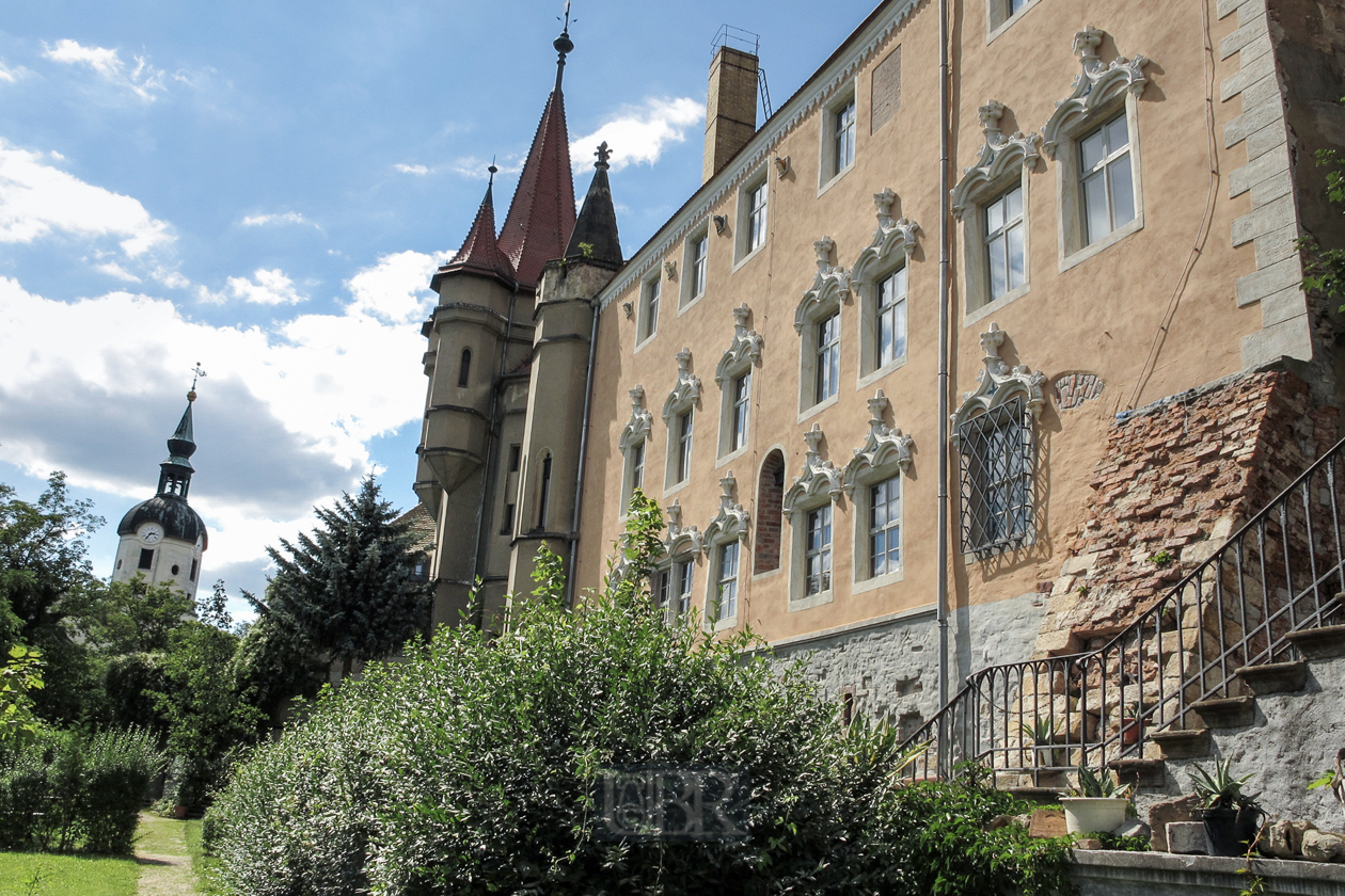 Schloss Püchau - hintere Fassade