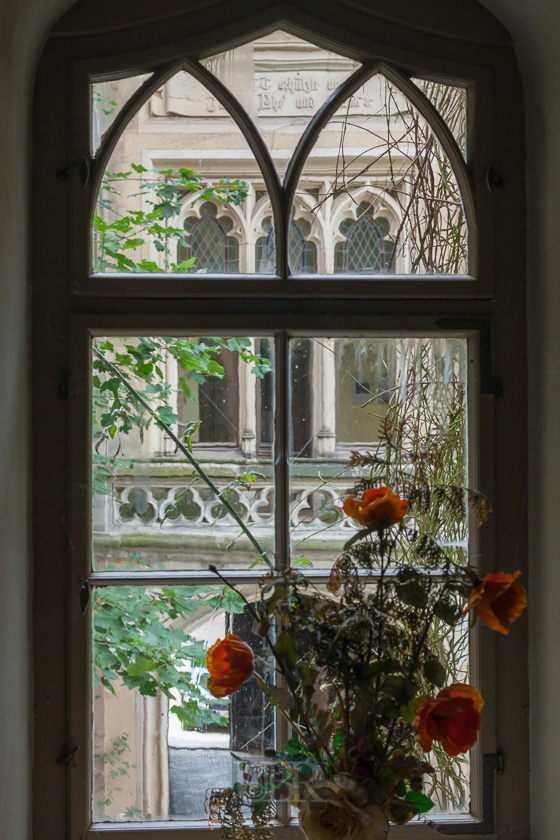 Details und Sammelstücke im Schloss