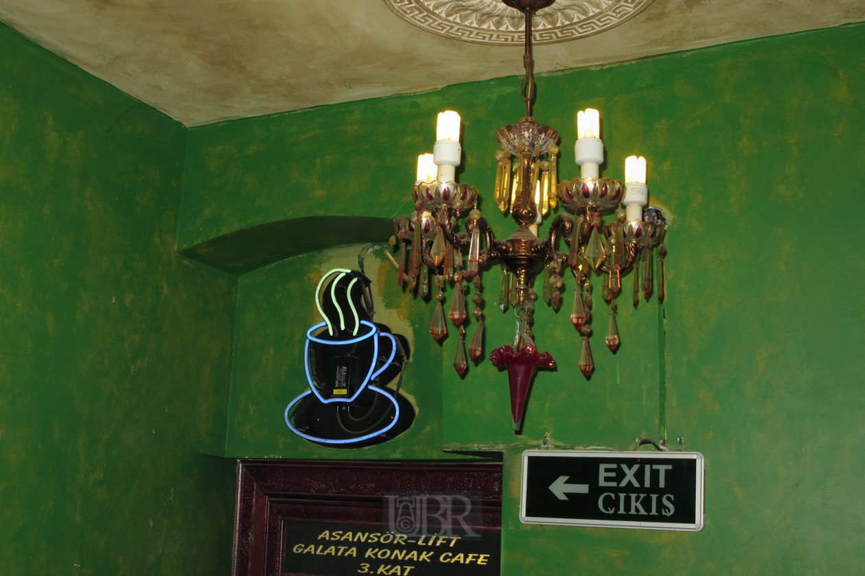 Cafe im Galata Turm