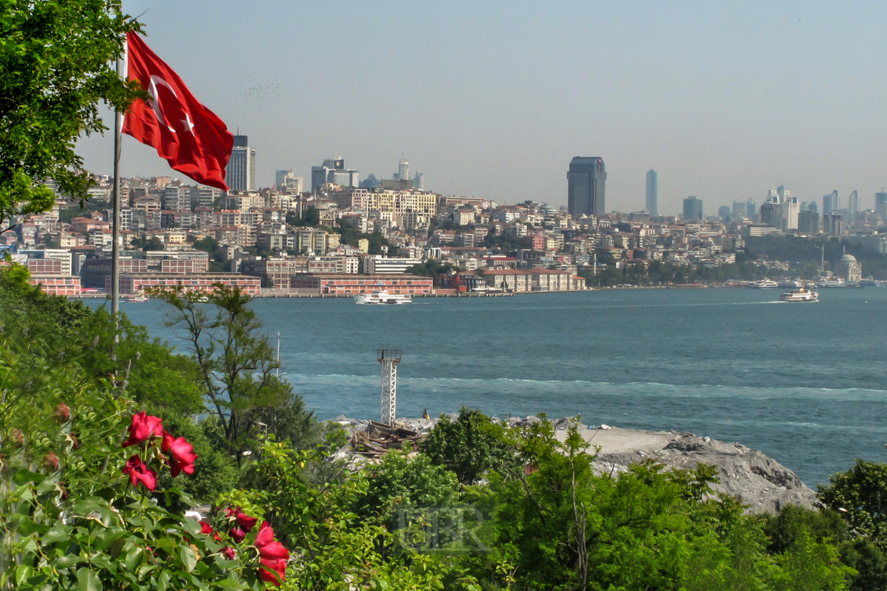 Ansicht vom Gülhane Parki auf Galata
