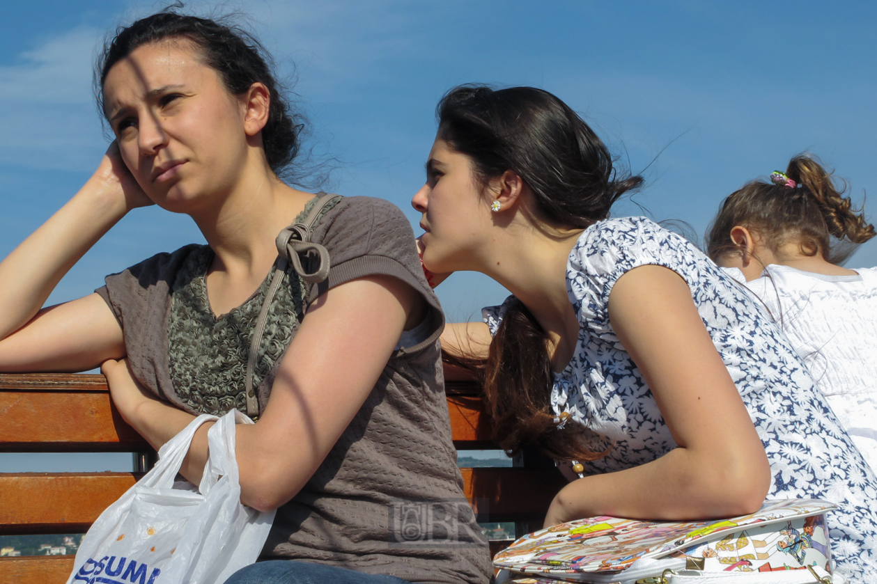 Auf einem Ausflugsboot