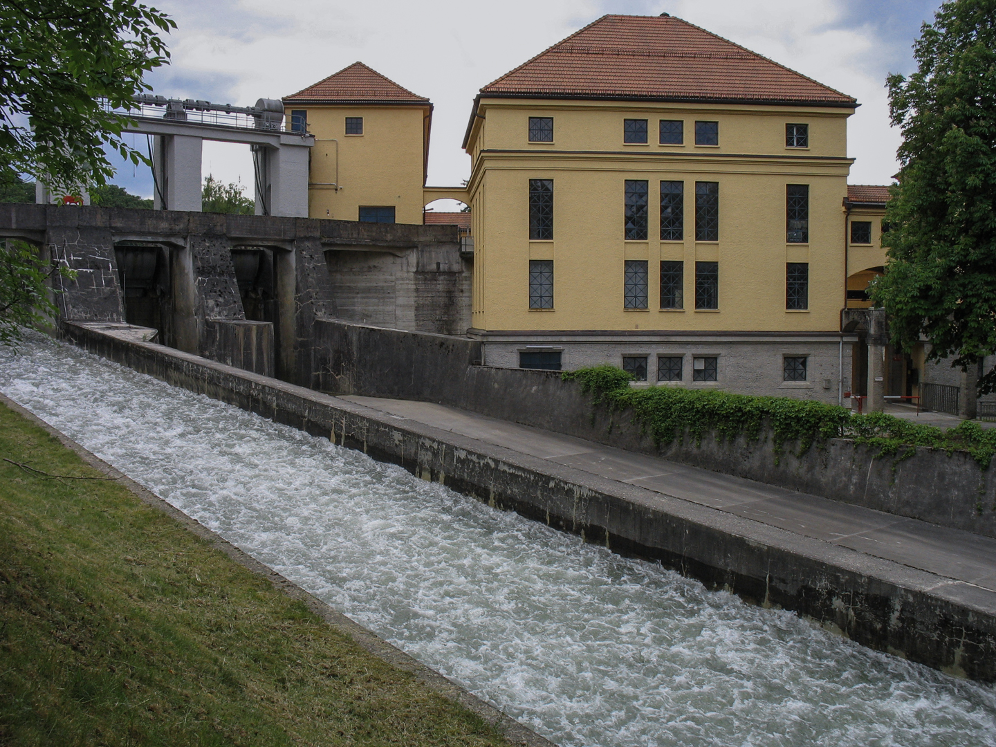 Eine Isar-Rampe