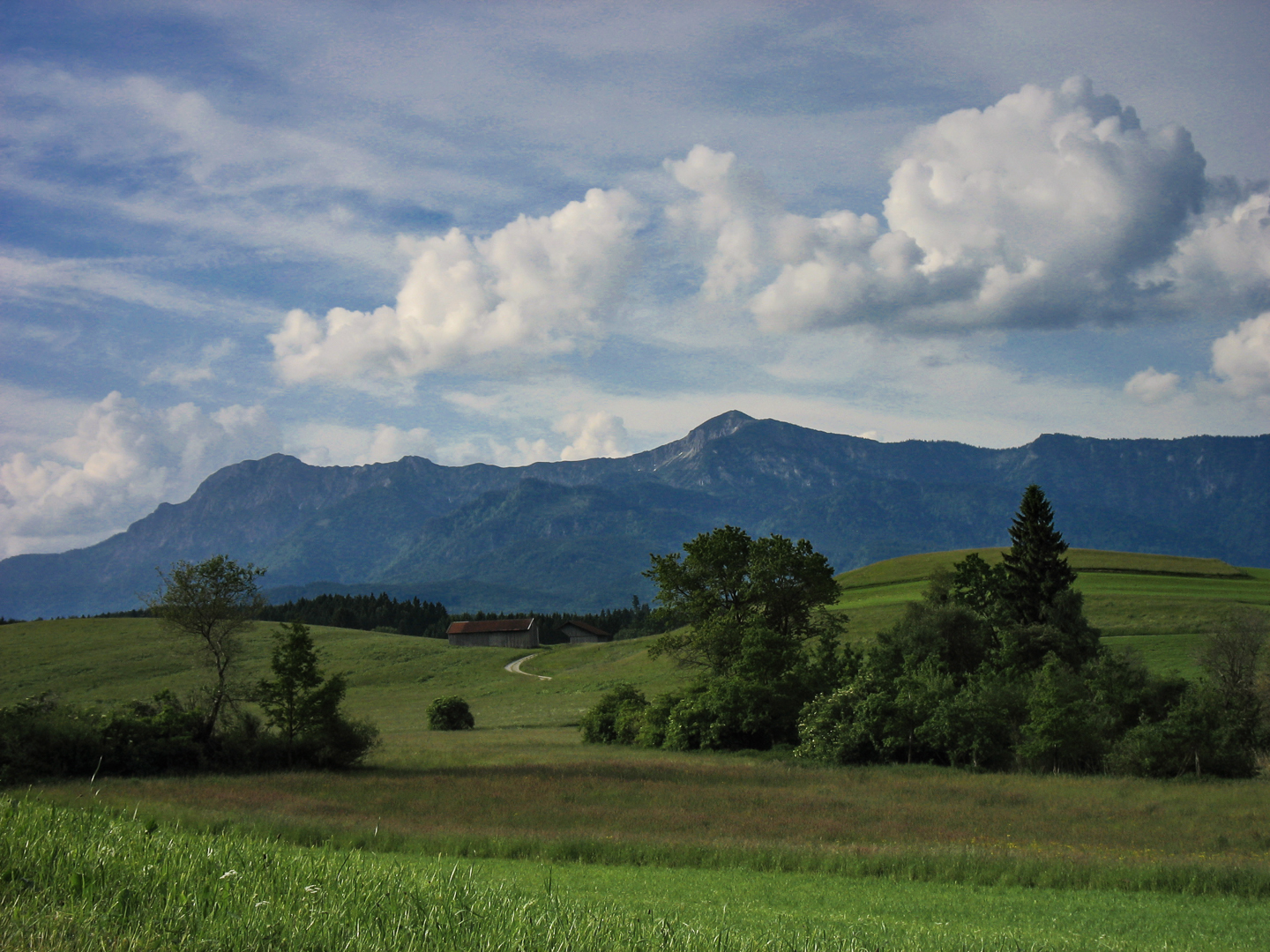 Landschaft am Riegsee