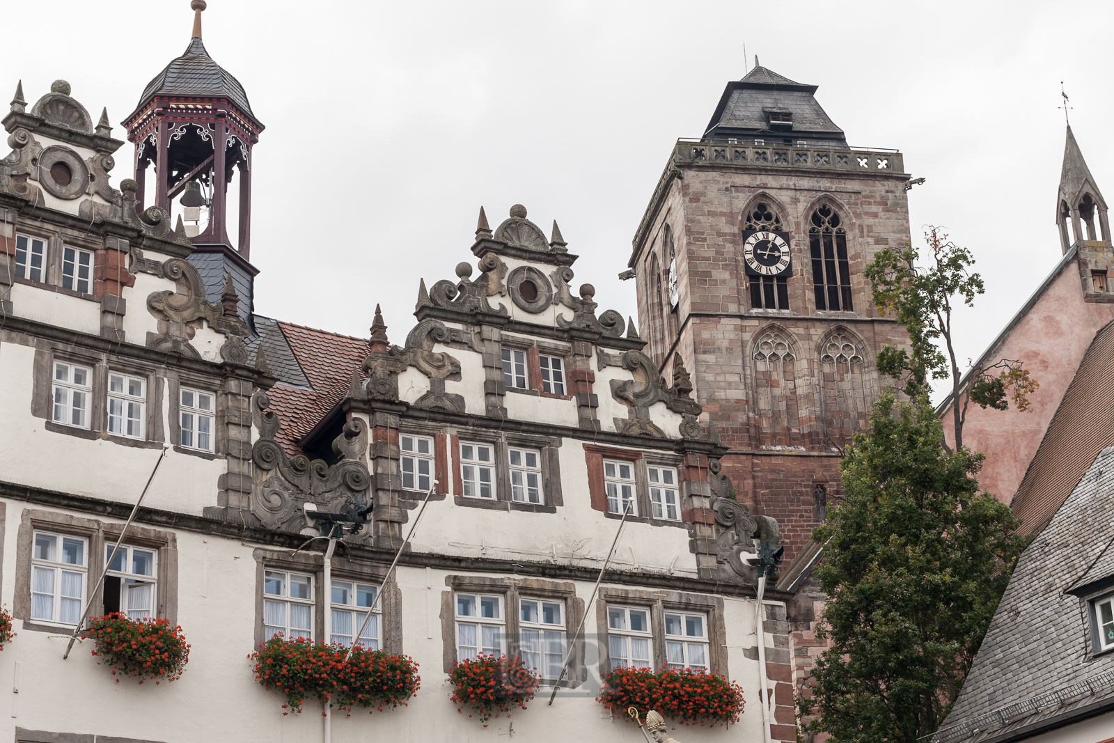 Bad Hersfeld - Markt und Stadtkirche