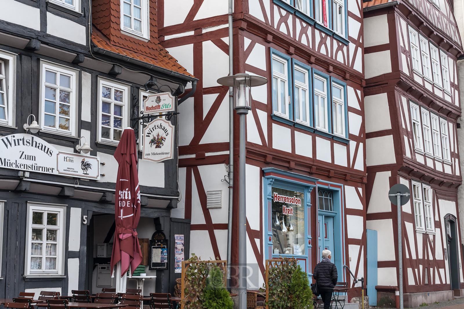 Bad Hersfeld - Fachwerk in der Altstadt