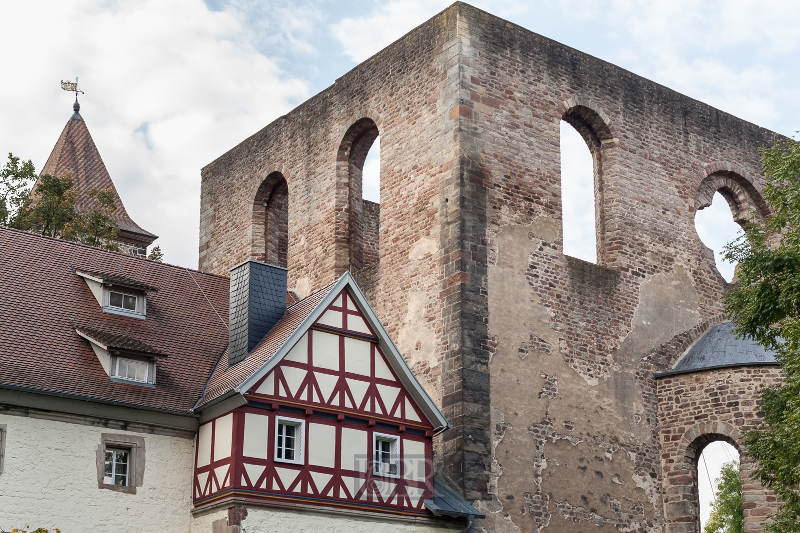 Bad Hersfeld - Stiftskirche - Die größte romanische Kirchenruine Europas -  Spielstätte der Bad Hersfelder Festspiele