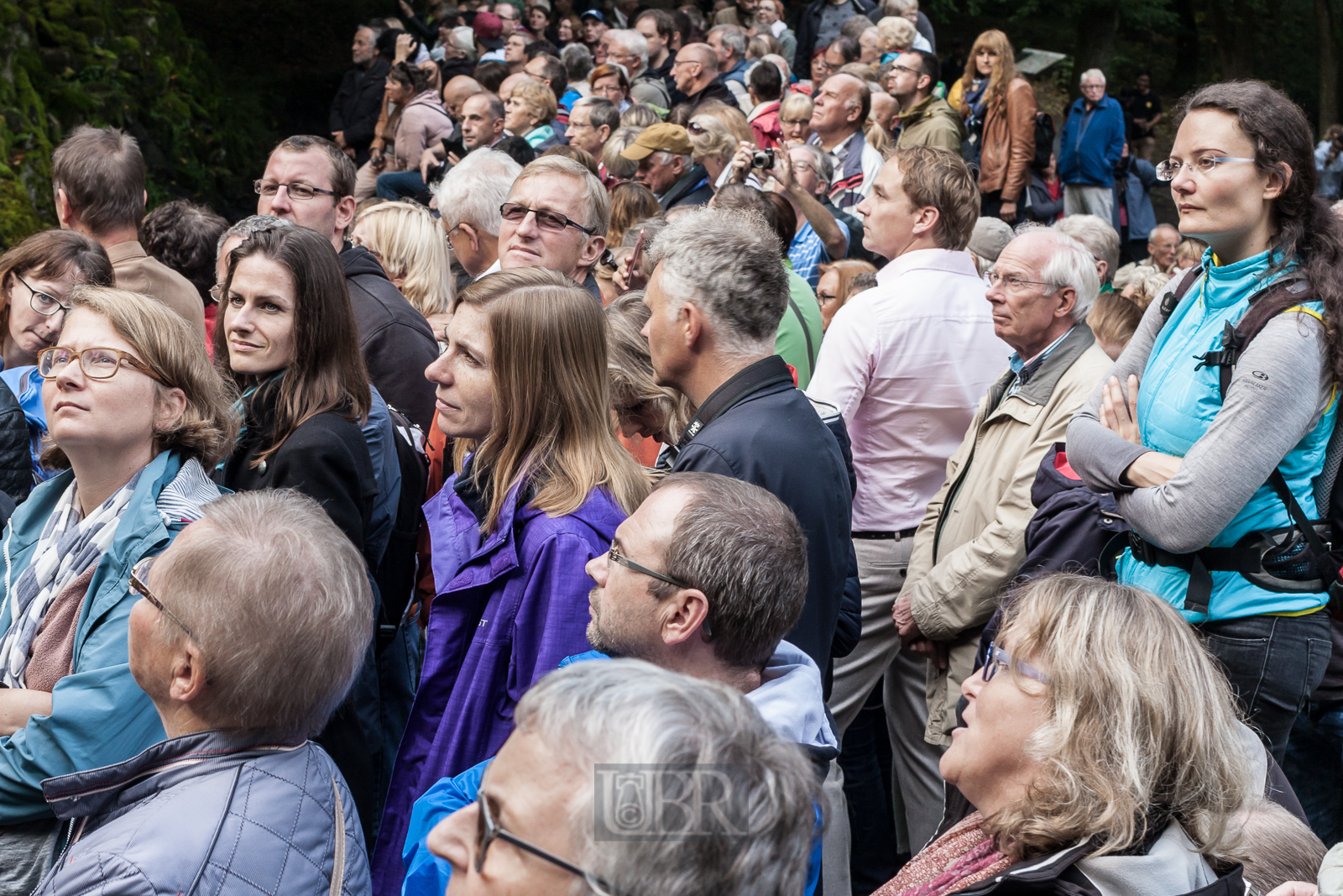 Kassel - Wasserspiel-Besucher