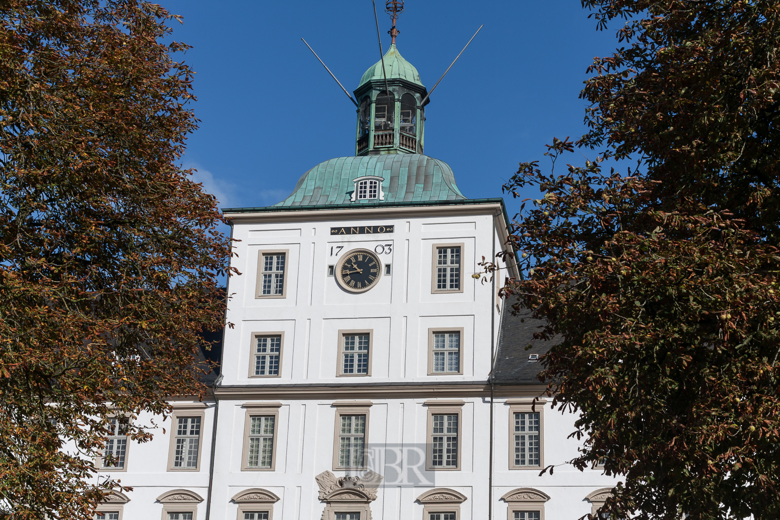 Kurzer Blick auf das Schloss Gottorf