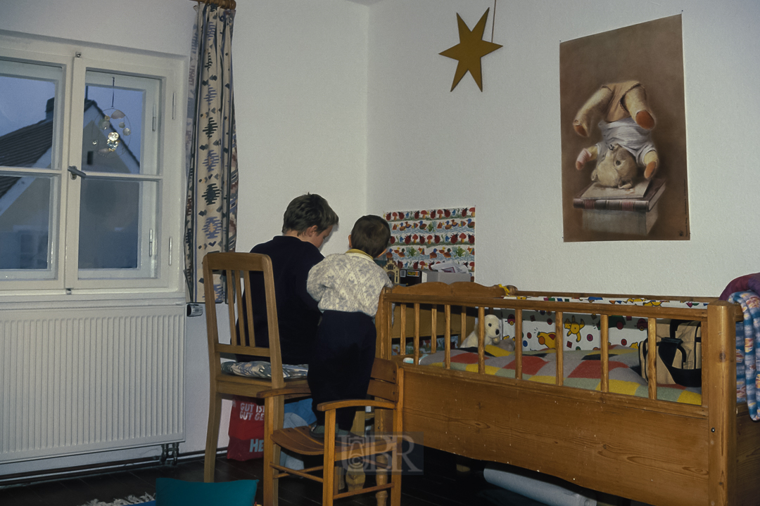 Kinderzimmer mit Paul und Jasper