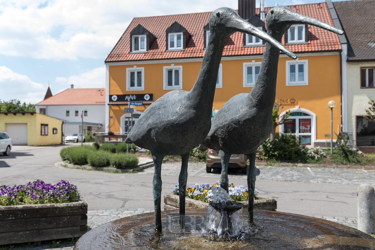 Nittenau - Am Burghof mit Kirchplatz