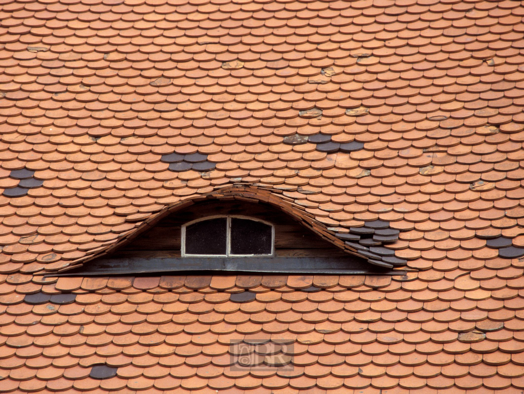 Dachluke im Schloss Waldau