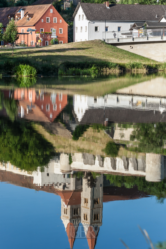 Das Kloster Reichenbach am Fluss Regen