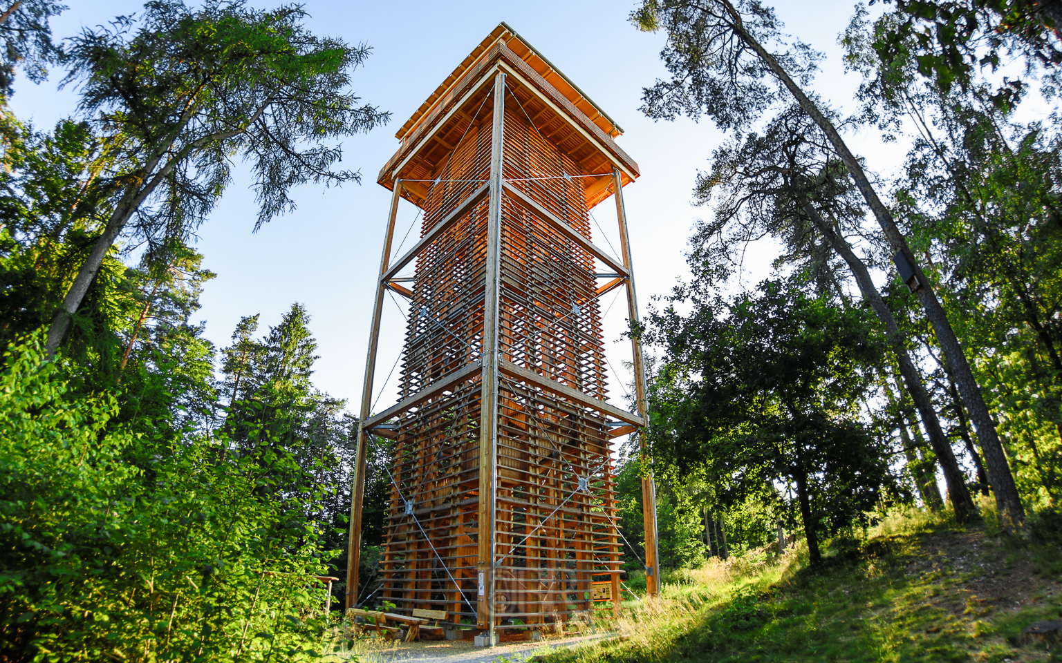 Der neue Turm an alter Stelle