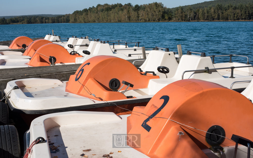 Tretboote am Murner See