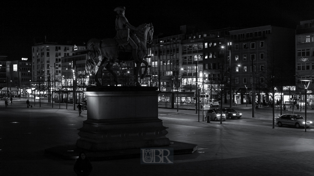 Blick vom Schlossplatz auf den Bohlweg